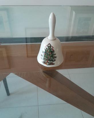 Campanella natalizia vintage Porcellana giapponese