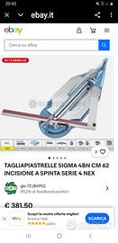 taglia piastrelle  sigma