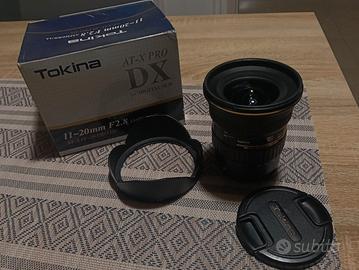 Tokina AT-X 11-20 F2.8 Pro Dx per Apsc Canon