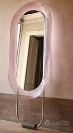 Specchio Fiam KATHLEEN vetro rosa antico