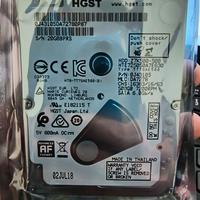 LOTTO 5 HARD DISK da 500GB SATA HGST 7200RPM  2.5"