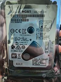 LOTTO 5 HARD DISK da 500GB SATA HGST 7200RPM  2.5"