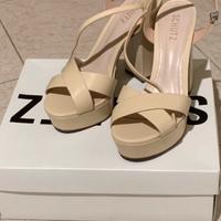 Sandali con zeppa "Schutz"