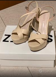 Sandali con zeppa "Schutz"