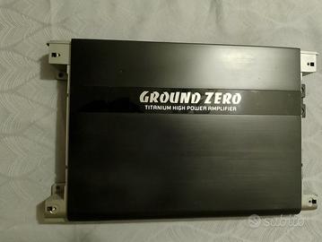 amplificatore ground zero  poco trattabile 