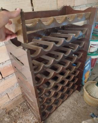 porta bottiglie in plastica 