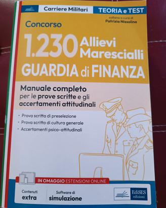 libro concorso AA. MM. Guardia di finanza