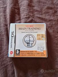 nintendo more Brain training PEGI 3 +manuale (ita)
