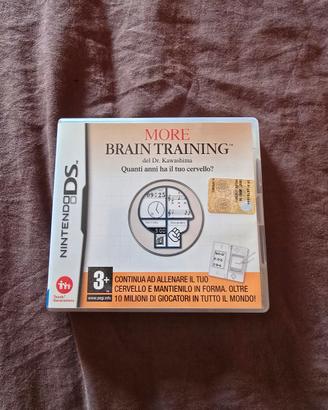 nintendo more Brain training PEGI 3 +manuale (ita)