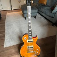 Vintage V100 AFD Paradise Flamed Amber Reissue