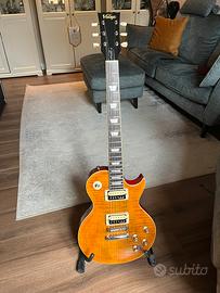 Vintage V100 AFD Paradise Flamed Amber Reissue
