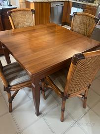 Tavolo 4 posti, allungabile fino ad 8 posti