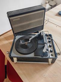 giradischi vintage phono valigia lesa