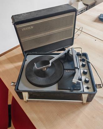 giradischi vintage phono valigia lesa