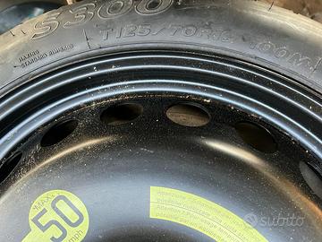 Ruotino di scorta Audi T125/70 R19 100M