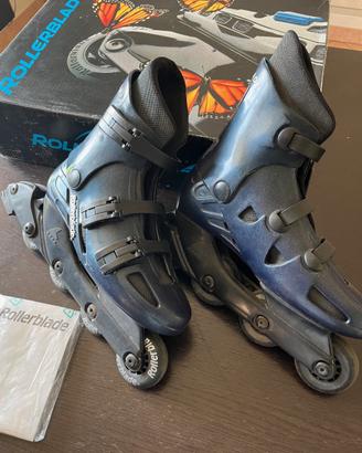 PATTINI IN LINEA ROLLERBLADE BLU SUPER STRADABLADE