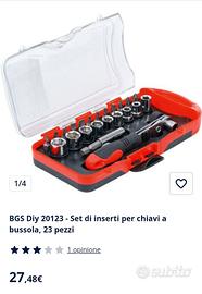 set chiavi bussola 23 pezzi