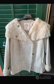 Ecopelliccia nuovissima ghiaccio Fracomina