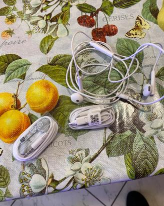 3 Cuffie Auricolari Musica/Chiamate Samsung Nuove