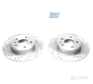 DISCHI FRENO FORATI E SCANALATI PER MINI