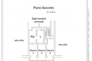 Appartamento luminoso uso ufficio/studio