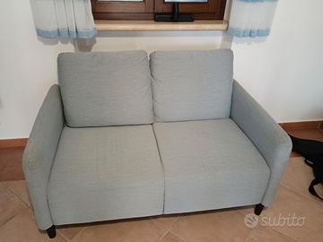 divano 2 posti Ikea grgio