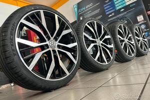 Cerchi in lega 19 originali golf 7 con gomme