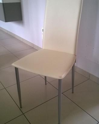 6 sedie Domitalia Zen in cuoio