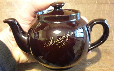 VECCHIA TEIERA TÈ MARAVIGLIA TEA VINTAGE ANNI 50