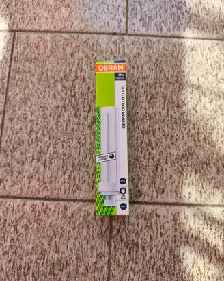 Stock 9Lampadine fluorescenti compatte Osram Dulux