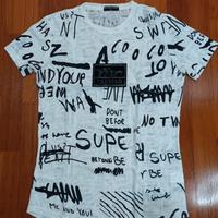 Maglietta "Nazzaro" con stoffa trasparente L