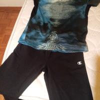 Tuta Champion e maglia Adidas