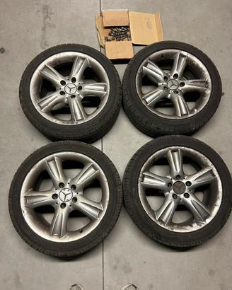 Cerchi Mercedes 17 + Gomme nuove !