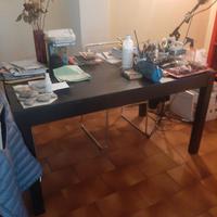 Tavolo color wengè 84×140 nuovo!!! Allungabile
