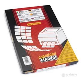 100 fogli da 56 etichette adesive per stampante