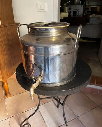 Contenitore Tabec in acciaio inox 15 L x olio vino