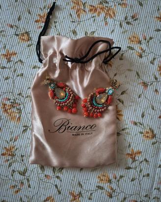 Orecchini Bianco Bijoux