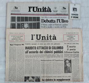 L'Unità '76 + Cartellino PCI + L'Unità '96 Ulivo