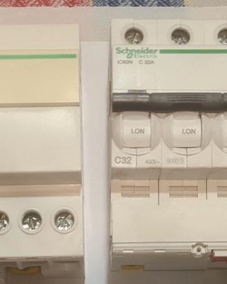 schneider interruttori Magnetotermici e Vigi Ic60 