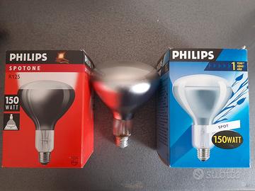 Coppia lampadine R125 150 watt (parentesi flos)