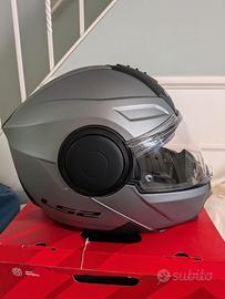 Coppia Caschi Moto Modulari LS2 e microfono