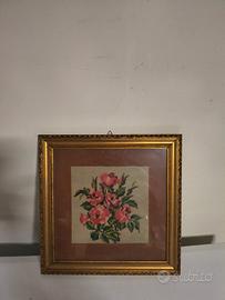 Quadro all'uncinetto 