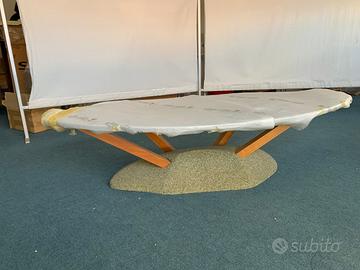 Tavolino Cassina in vetro ovale