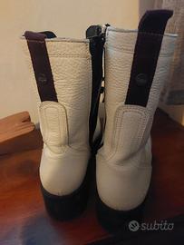 Stivaletti bianchi Buffalo