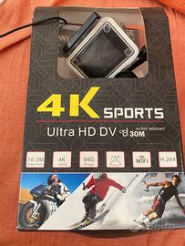 Action CAM 4k ultra HD DV waterproof 30