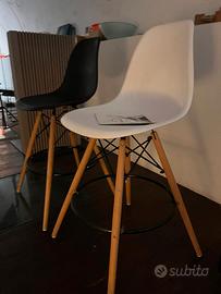 Riproduzione italiana sgabelli alti Eames
