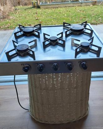 Piano cottura Alpes Inox