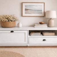 Mobile shabby in legno massiccio