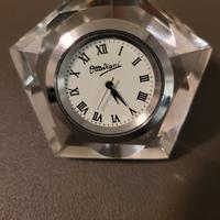 orologio Ottaviani da tavolo in cristallo 