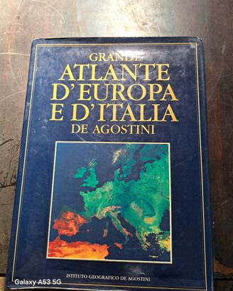 GRANDE ATLANTE D'EUROPA E DI ITALIA 